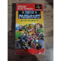 Mario Kart Super Nintendo Original Japonês Caixa Manual  comprar usado  Brasil 