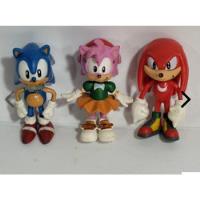 Lote 3 Peças Bonecos Sonic The Hedgehog comprar usado  Brasil 