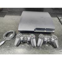 Sony Playstation 3 Ps3 Slim 160gb Dois Controles  comprar usado  Brasil 