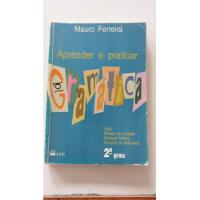 Livro Aprender E Praticar Gramática 2o Grau Livro Do Profes comprar usado  Brasil 