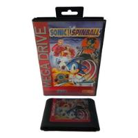 Sonic Spinball Original Tectoy Mega Drive - Loja Fisica Rj comprar usado  Brasil 