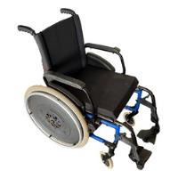 Cadeira De Rodas Avd Alumínio Pés Fixos 44cm Azul Ortobras comprar usado  Brasil 