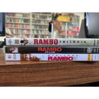 Dvd Rambo - Trilogia Ação Universal 3 Discos comprar usado  Brasil 