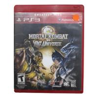 Jogo Mortal Kombat Vs Dc Universe (ps3 - Mídia Física) comprar usado  Brasil 