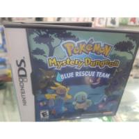 Pokemon Mystery Dungeon Blue Rescue Team Nintendo Ds.  comprar usado  Brasil 