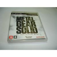 Metal Gear Solid The Legacy Collection Midia Fisica P/ Ps3 comprar usado  Brasil 