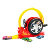 Pista Hotwheels Mega Speed Com Loop 360º + Carrinhos comprar usado  Brasil 