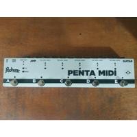 Pedal Pedrone Pentaswitch Loop Controlador Midi C/ Fonte  comprar usado  Brasil 