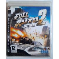 Jogo Full Auto 2 Battlelines Original Ps3 Midia Fisica Cd., usado comprar usado  Brasil 