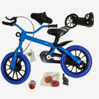 Bicicleta Infantil Nathor Veloz Aro 12 Azul Vitrine comprar usado  Brasil 