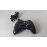 Controle Xbox 360 Pc C/ Fio Joystick - Leia Descrição, usado comprar usado  Brasil 