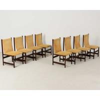 Usado, Conjunto 8 Cadeira Celina Design Anos 60 Madeira Nobre comprar usado  Brasil 