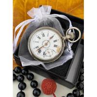 Relógio Prata Maciça Remontoir Swiss 46mm Leia E Veja comprar usado  Brasil 