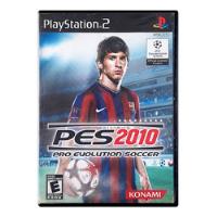 Pro Evolution Soccer Pes 2010 Original Playstation 2 Ps2 comprar usado  Brasil 
