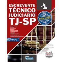 Escrevente Tecnico Judiciario Tj-sp De Alfacon Pela Alfacon (2017) comprar usado  Brasil 