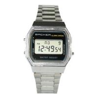 Seminovo - Relógio Masculino Backer 15001453m Digital Prata comprar usado  Brasil 