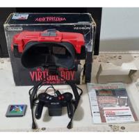 Virtual Boy Nintendo Na Caixa Com Manuais + 1 Jogo Original., usado comprar usado  Brasil 