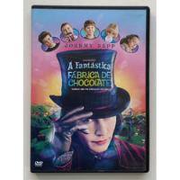 Dvd Original A Fantástica Fábrica De Chocolate - Johnny Depp comprar usado  Brasil 
