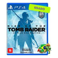 Rise Of The Tomb Raider 20 Year Celebration Ps4 Mídia Física comprar usado  Brasil 