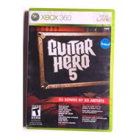 Jogo Guitar Hero 5 Original Xbox 360 Midia Fisica Cd. comprar usado  Brasil 