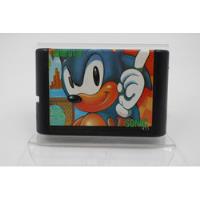 Jogo Mega Drive - Sonic The Hedgehog (1) comprar usado  Brasil 