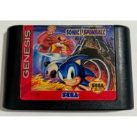 Sonic Spinball - Genesis - Original - Americano comprar usado  Brasil 