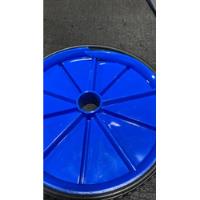 Usado, Roda Abdominal/ Lombar Com Tapete Na Cor Azul Leves Defeitos comprar usado  Brasil 