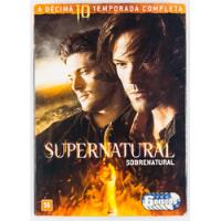 Box 6 Dvds Supernatural Décima Temporada 10 Completa comprar usado  Brasil 