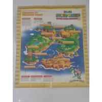 Mapa Original Super Mario World Mario Advance 2 Nintendo Gba comprar usado  Brasil 