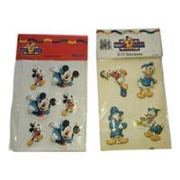 Usado, Adesivos 3-d Disney Mickey E Donald Inaja Anos 80!  comprar usado  Brasil 