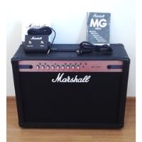 Usado, Amplificador Marshall Mg102cfx 100w 2x12 + Footswitch  comprar usado  Brasil 