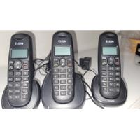 Usado, Telefone Sem Fio Elgin Tsf 7003 3 Unidade comprar usado  Brasil 