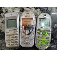 Nokia 1110, Siemens A52 E Motorola C200 comprar usado  Brasil 