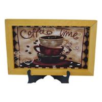 Placa Decorativa Coffee Time comprar usado  Brasil 
