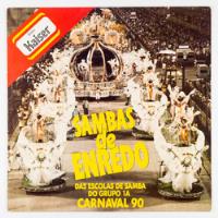 Disco Vinil Lp Sambas De Enredo Grupo 1a Carnaval 1990 comprar usado  Brasil 