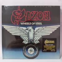 Cd Saxon  Wheels Of Steel - Imp/uk/8 Bonus - Novo/lacrado comprar usado  Brasil 