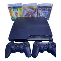 Console Ps3 Slim 500gb 2 Controles + 3 Jogos Revisado E Testado Com Garantia E Nota Fiscal comprar usado  Brasil 