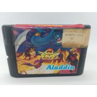 Jogo Aladdin Mega Drive Cartucho Sega Genesis Game Disney, usado comprar usado  Brasil 