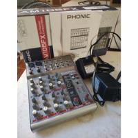 Mesa De Som Mixer 10 Canais Phonic Am105fx - Com Efeito comprar usado  Brasil 