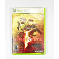 Jogo Xbox 360 Resident Evil 5 Gold Edition Capcom , usado comprar usado  Brasil 