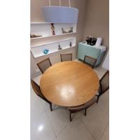 Mesa De Jantar Com 6 Cadeiras - Dunelli comprar usado  Brasil 