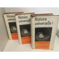 Usado, Livro Col. Histoire Universelle - 3 Vol. - R. Grousset E E. G. Léonard [1956] comprar usado  Brasil 