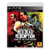 Red Dead Redemption Game Of The Year Edition Jogo Ps3 Físico comprar usado  Brasil 