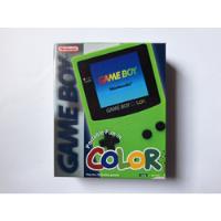 Caixa Reprô Com Berço Para Game Boy Color Verde, usado comprar usado  Brasil 