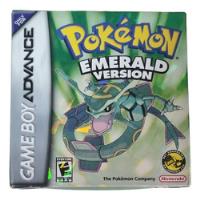Pokémon Emerald Gba Fita Game Cartucho Original Usa Semi Nov comprar usado  Brasil 