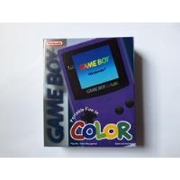 Caixa Reprô Com Berço Para Game Boy Color Roxo comprar usado  Brasil 