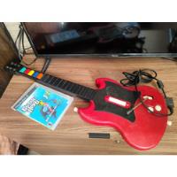 Usado, Guitarra Playstation 1 E 2 Com Jogo Guitar Hero Brasil  comprar usado  Brasil 
