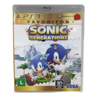 Jogo Sonic Generations (ps3 - Mídia Física) comprar usado  Brasil 