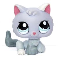 Usado, Littlest Pet Shop Lps Gato Azul Claro Filhote Hasbro comprar usado  Brasil 