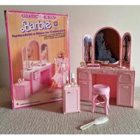 Barbie Estrela - Estilo Rosas - Penteadeira E Mesa Cabeceira comprar usado  Brasil 